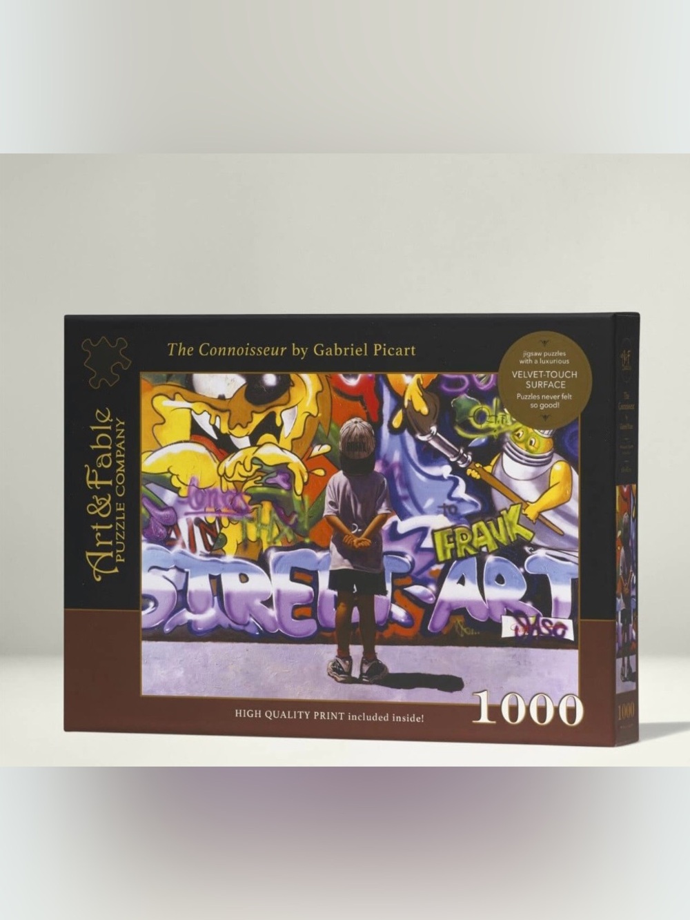 The Connoisseur by Gabriel Picart 1000pc Puzzle - Colorful Street Art